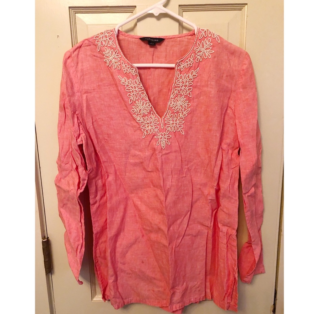 Beaded Lands End Tunic